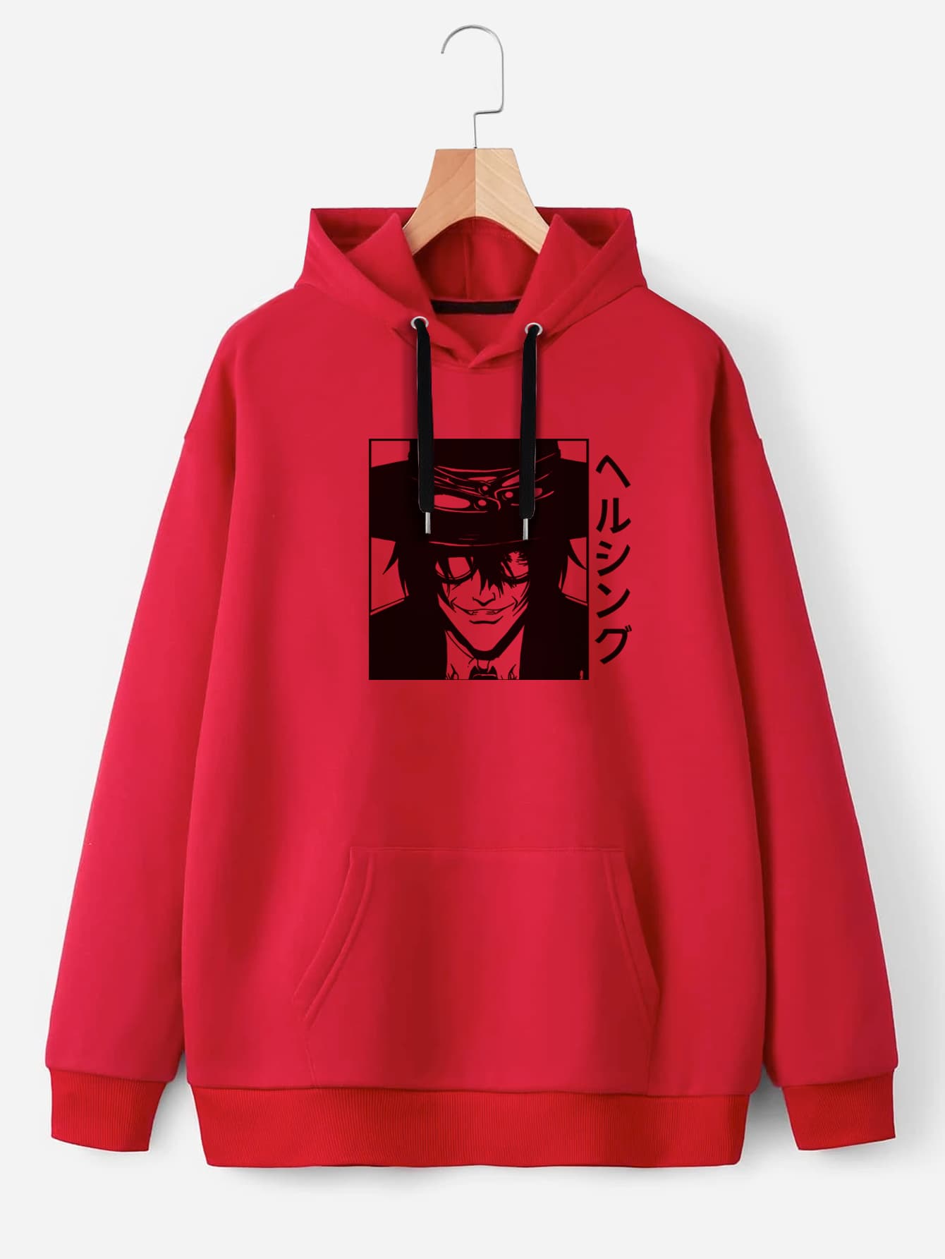 Buzo ancho hoodie Hellsing Alucard