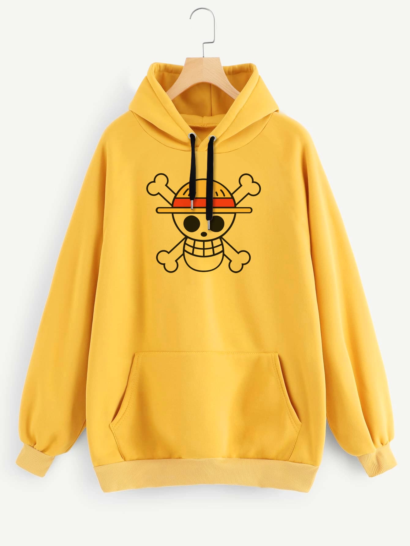 Buzo ancho hoodie One Piece