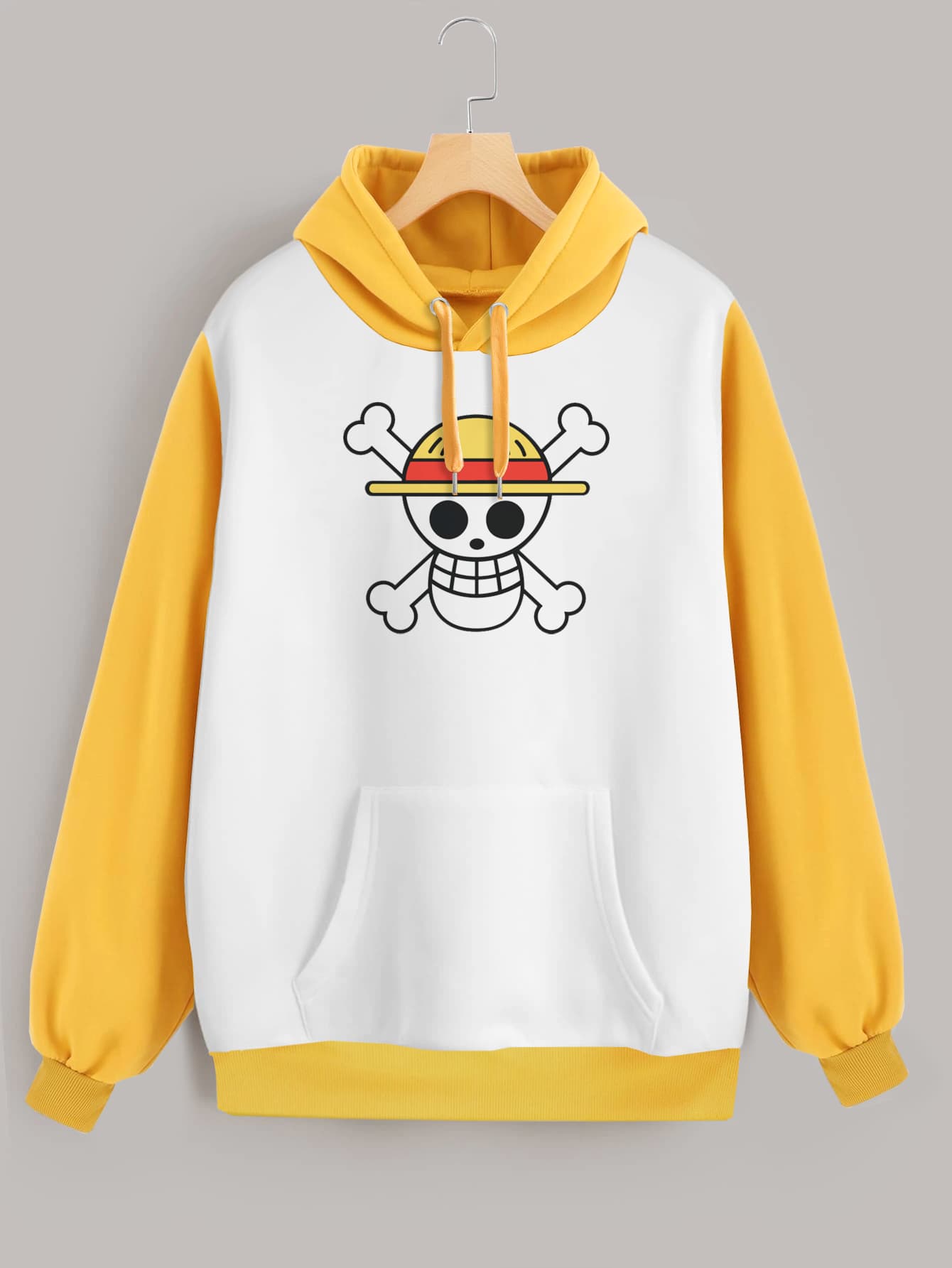 Buzo ancho hoodie One Piece