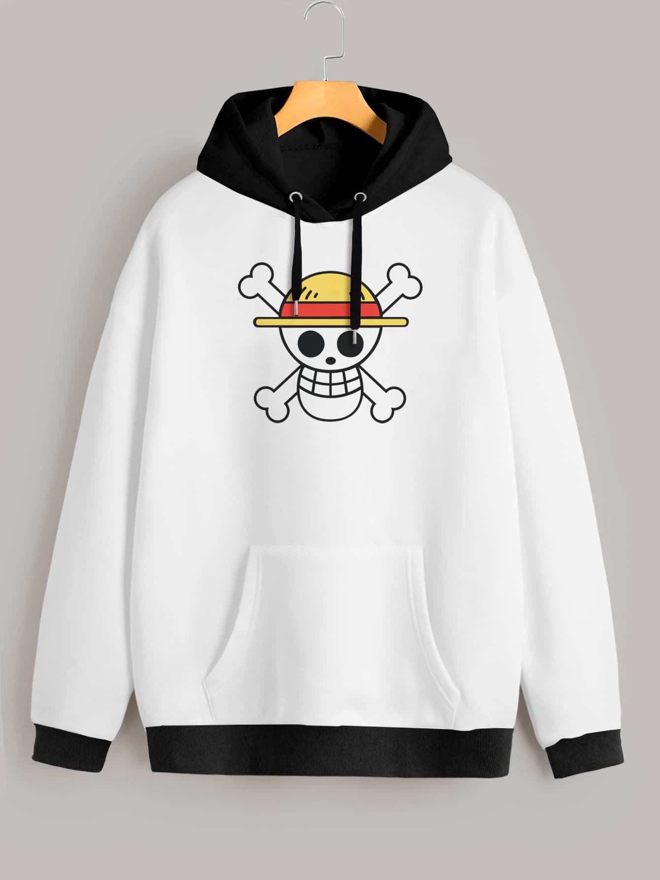 Buzo ancho hoodie One Piece