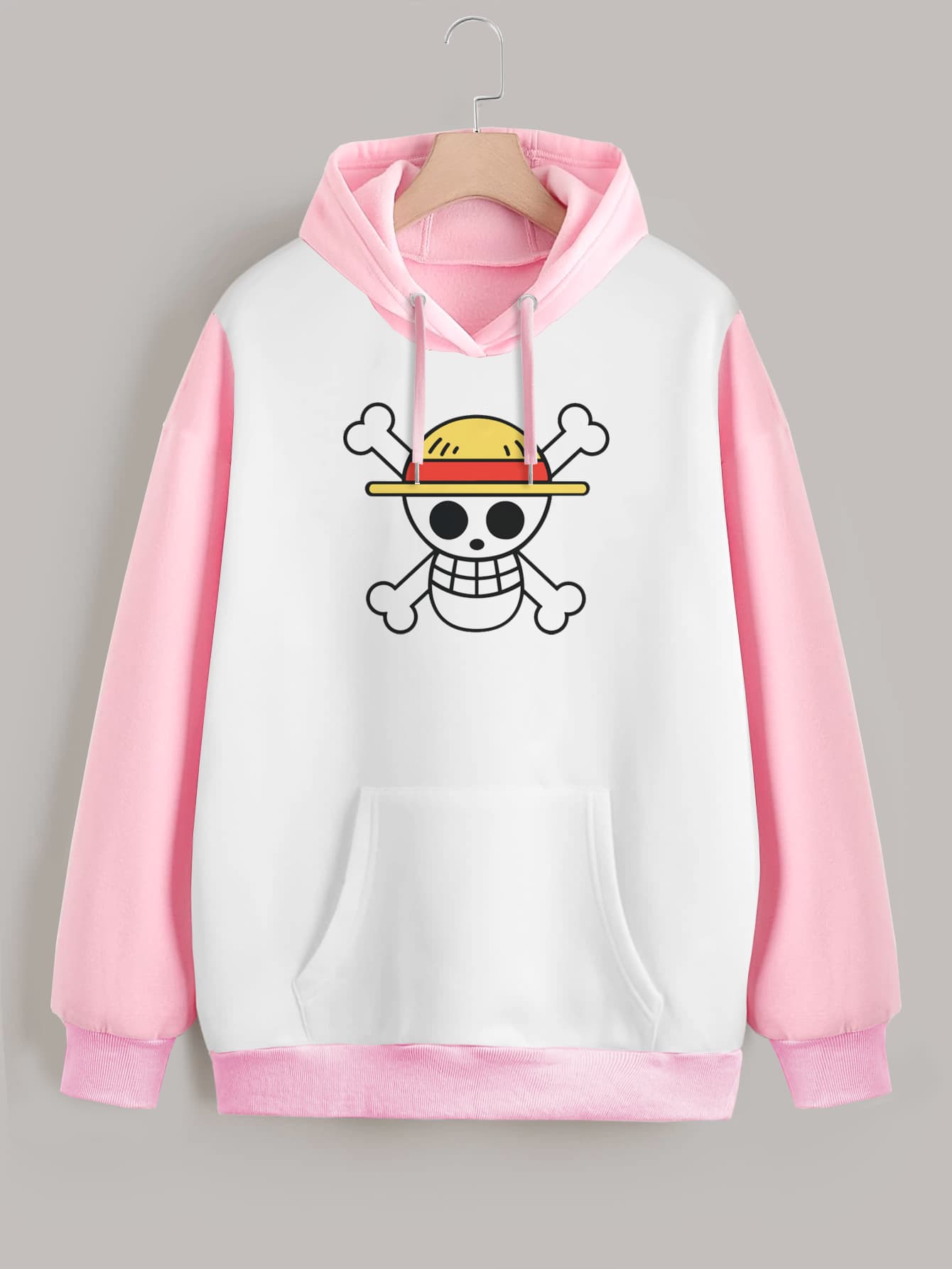 Buzo ancho hoodie One Piece