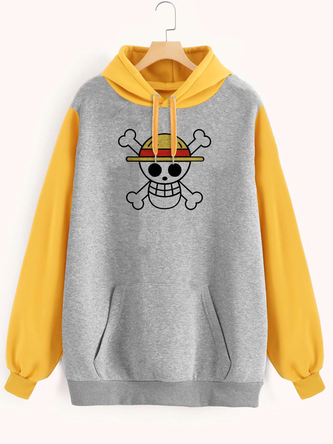 Buzo ancho hoodie One Piece