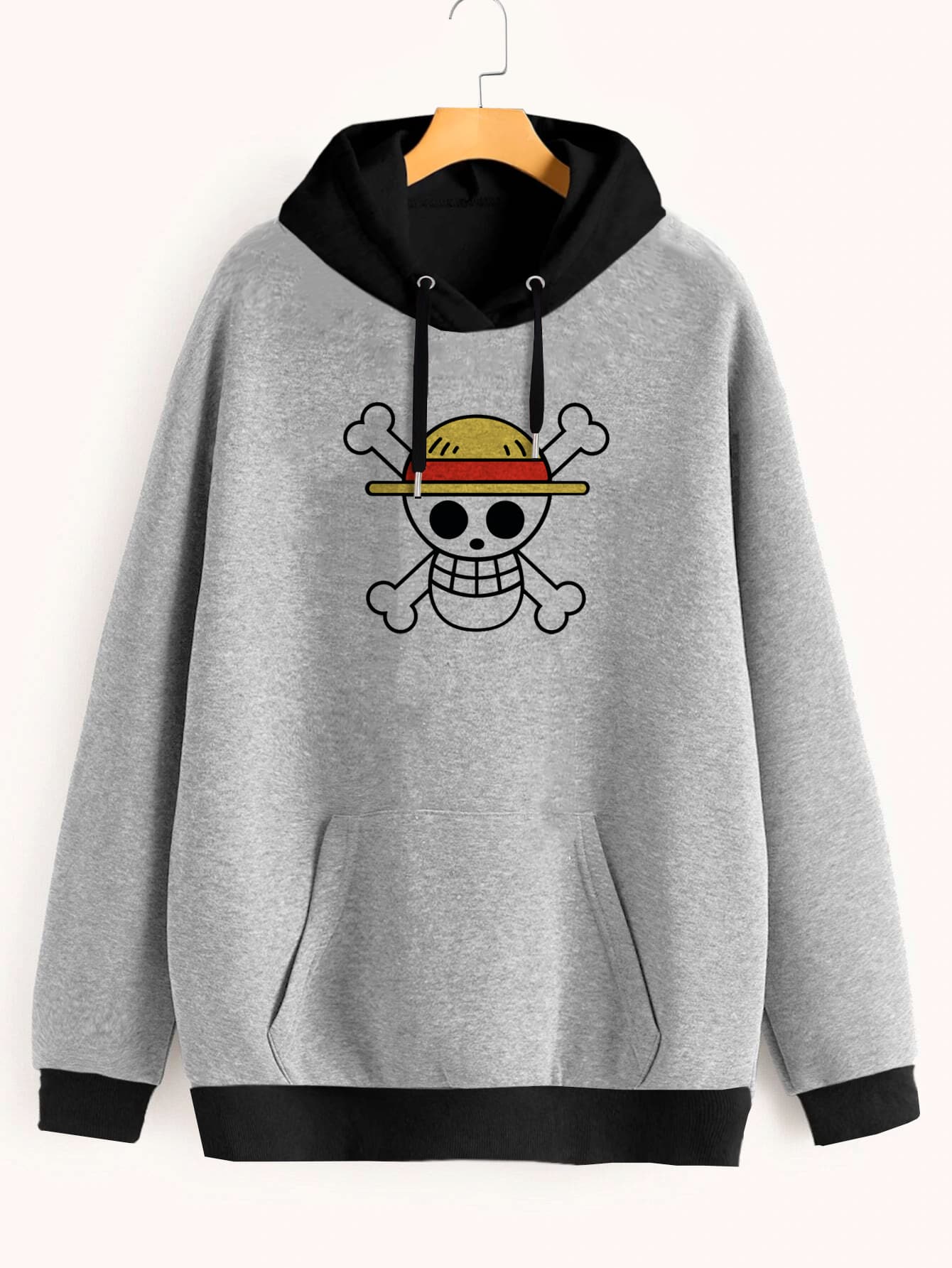 Buzo ancho hoodie One Piece