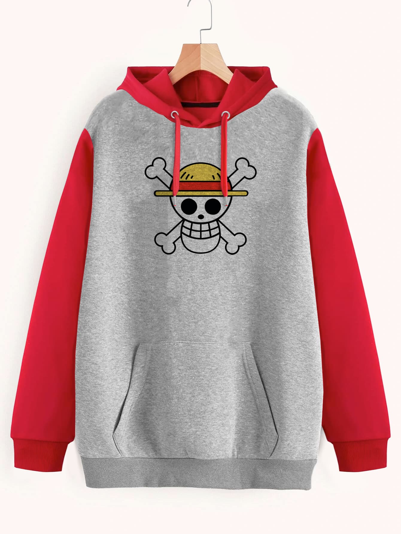 Buzo ancho hoodie One Piece