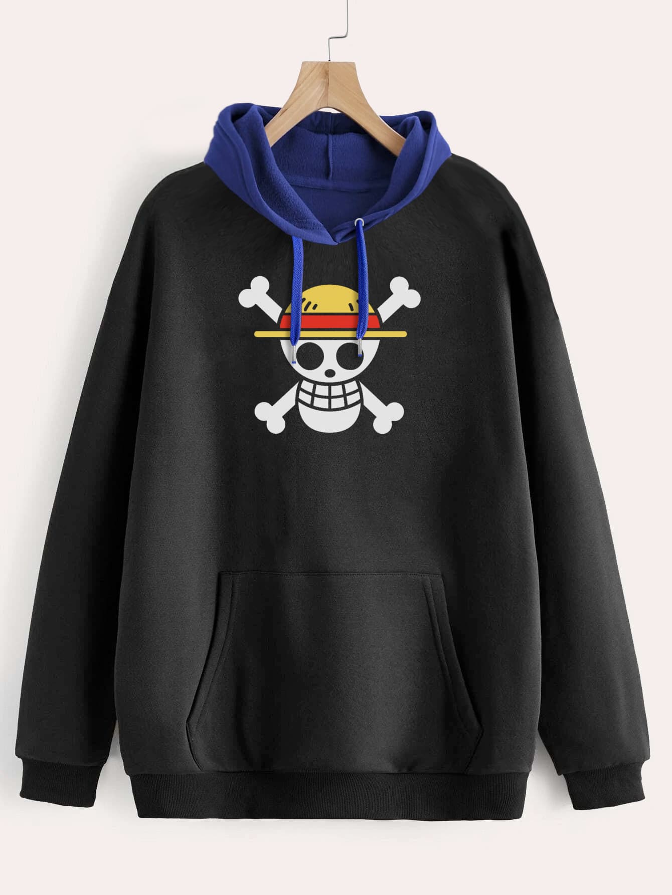 Buzo ancho hoodie One Piece