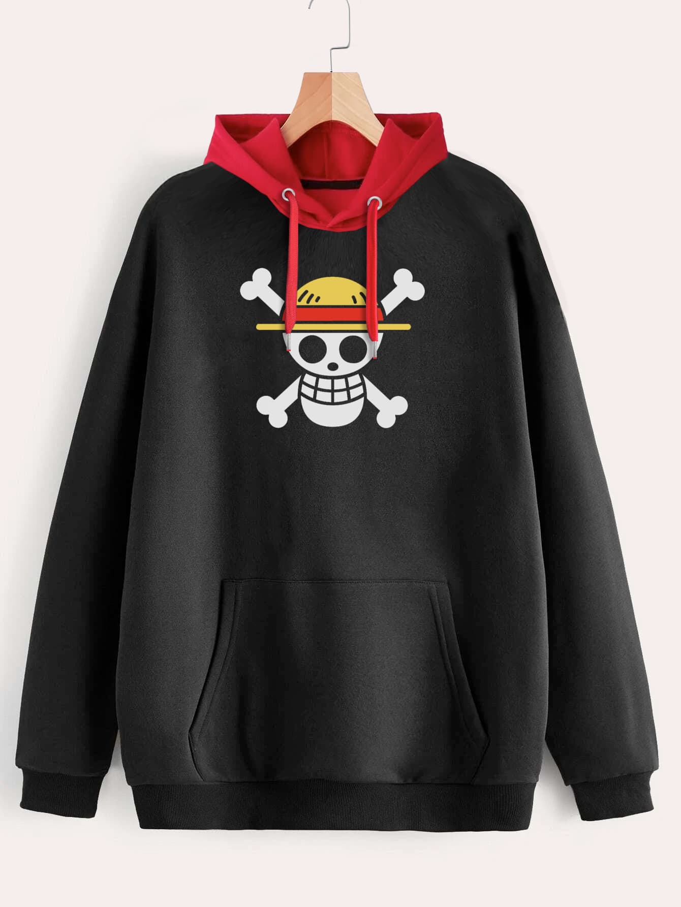 Buzo ancho hoodie One Piece