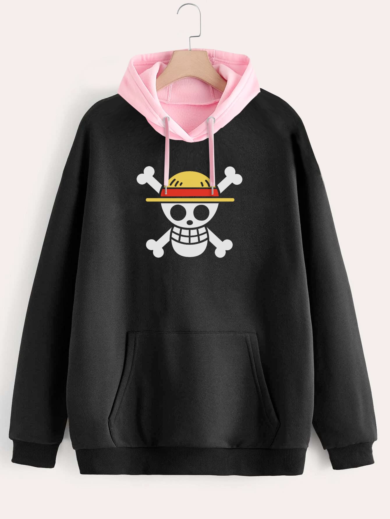 Buzo ancho hoodie One Piece