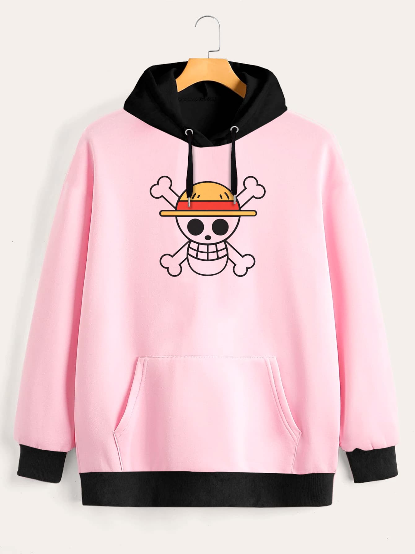 Buzo ancho hoodie One Piece