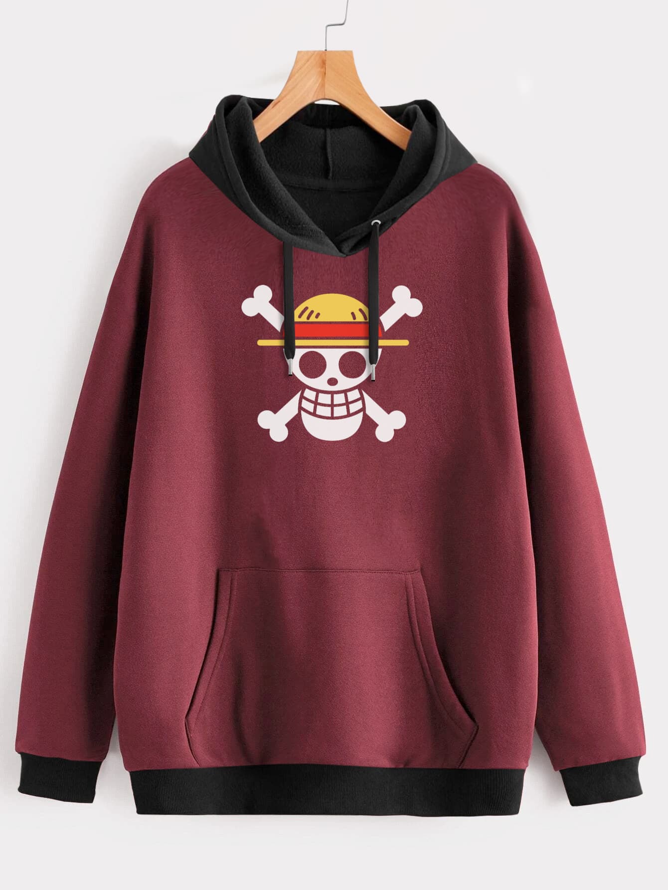 Buzo ancho hoodie One Piece