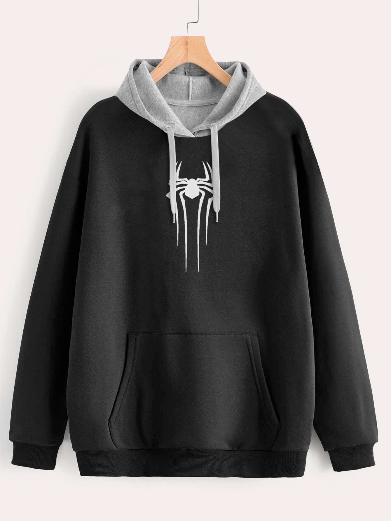 Buzo ancho hoodie Spiderman