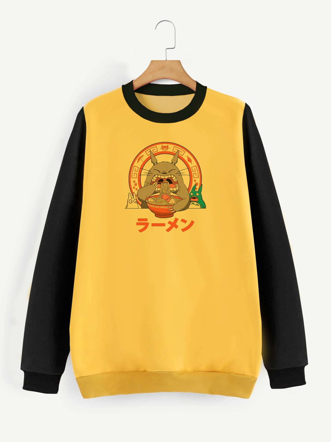 Buzo ancho cuello Totoro Ramen