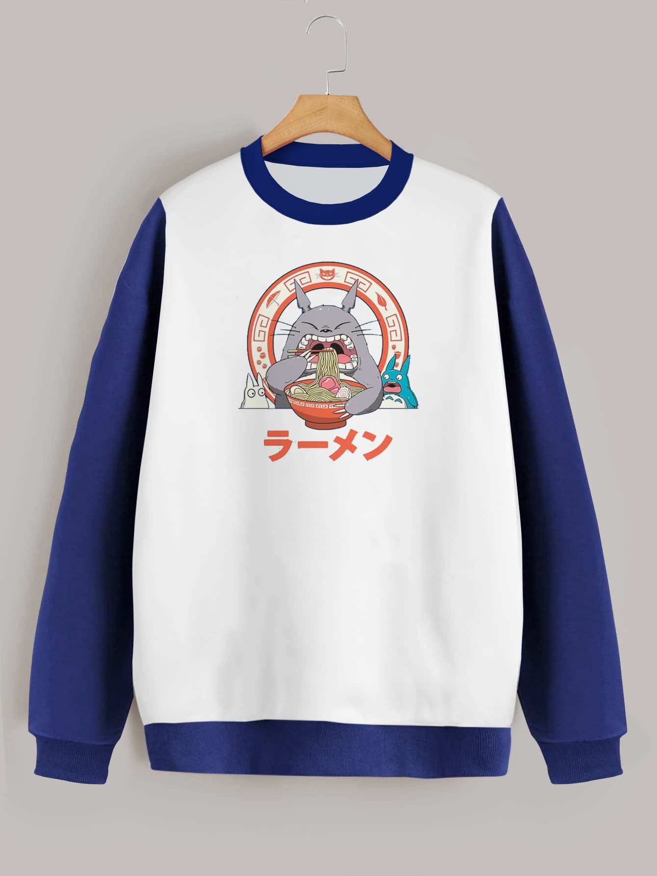 Buzo ancho cuello Totoro Ramen