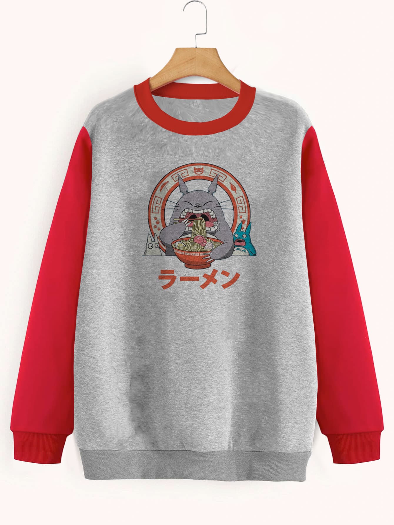 Buzo ancho cuello Totoro Ramen