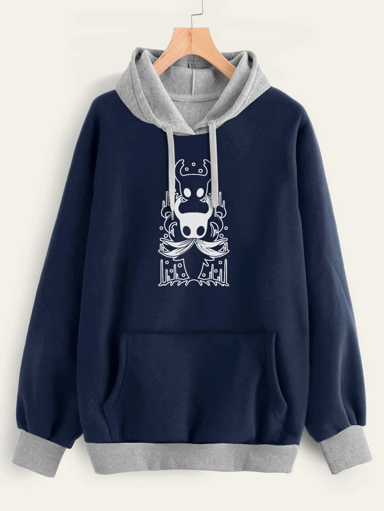 Buzo ancho hoodie hollow knight