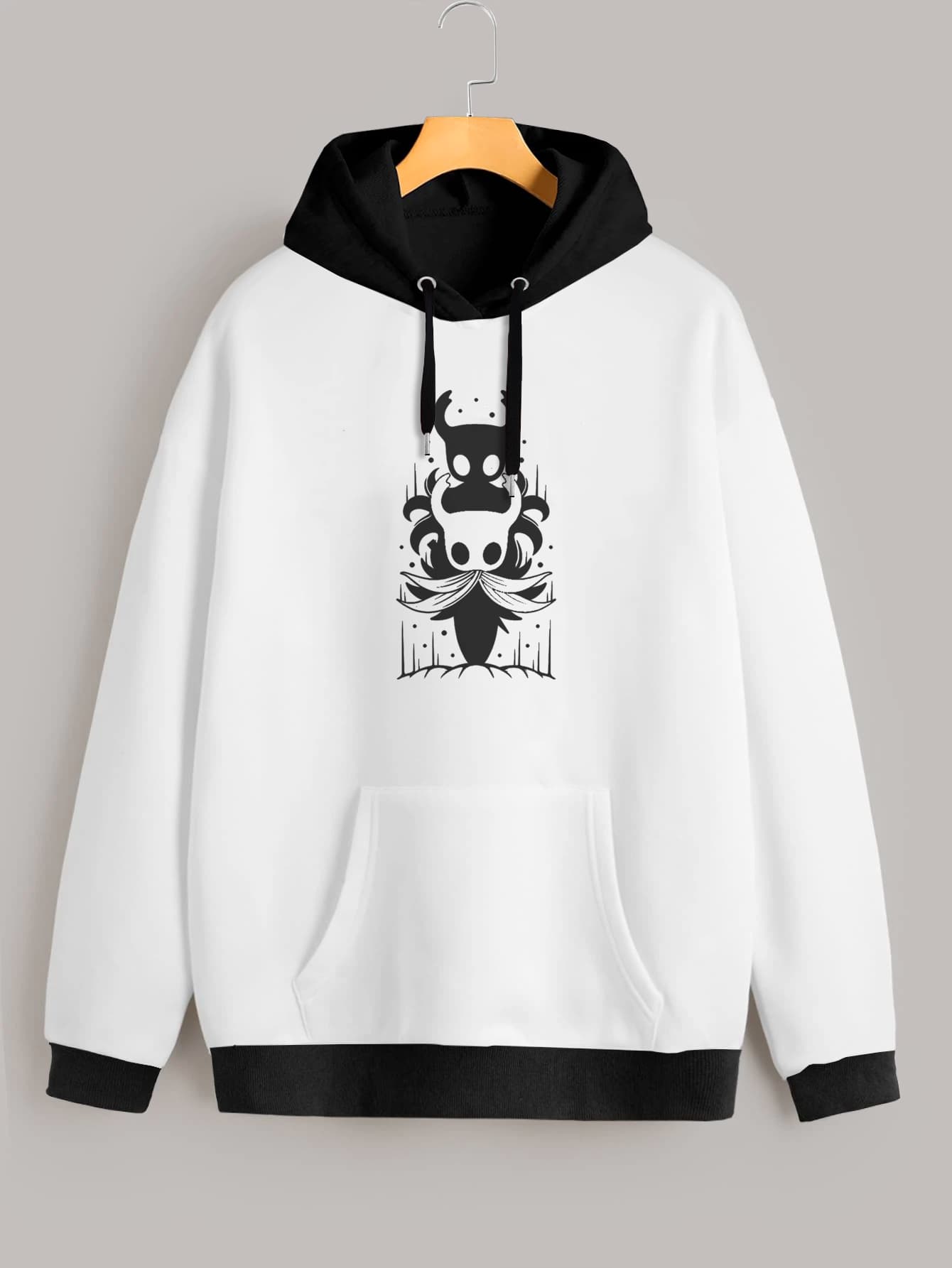 Buzo ancho hoodie hollow knight