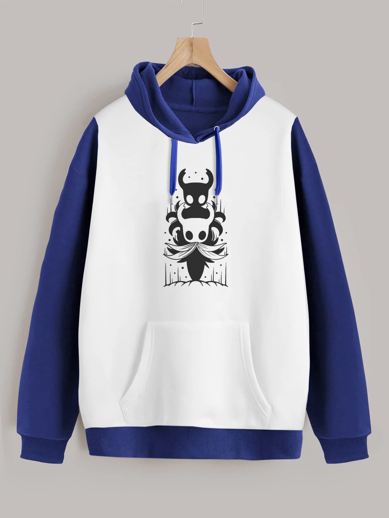 Buzo ancho hoodie hollow knight
