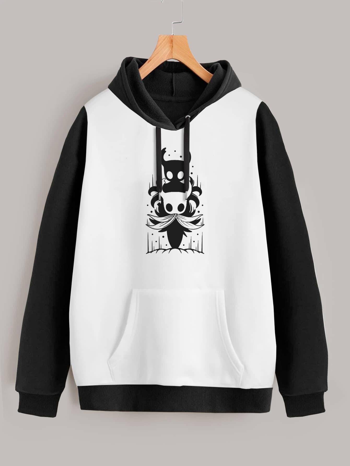 Buzo ancho hoodie hollow knight