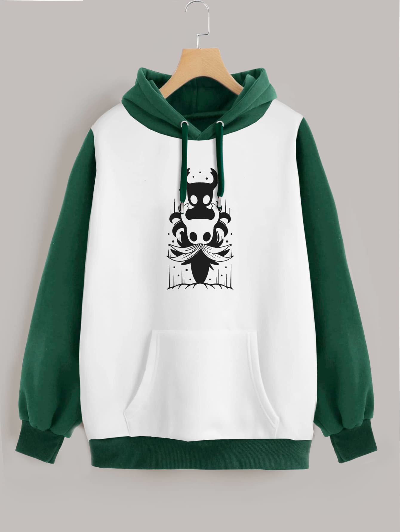 Buzo ancho hoodie hollow knight