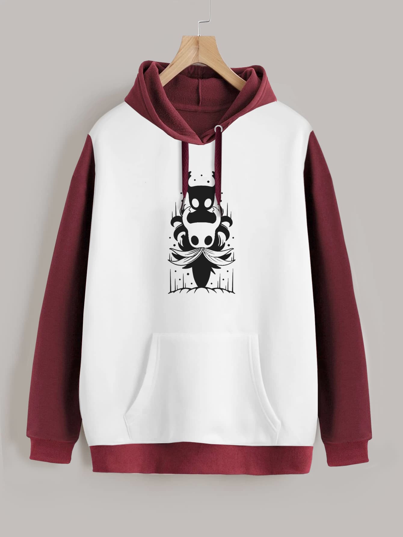 Buzo ancho hoodie hollow knight