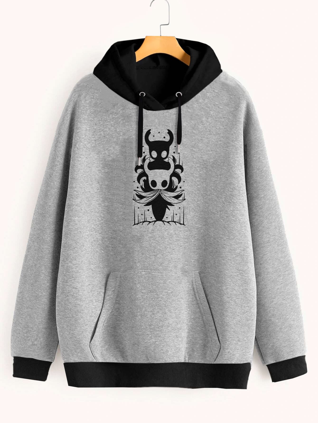 Buzo ancho hoodie hollow knight