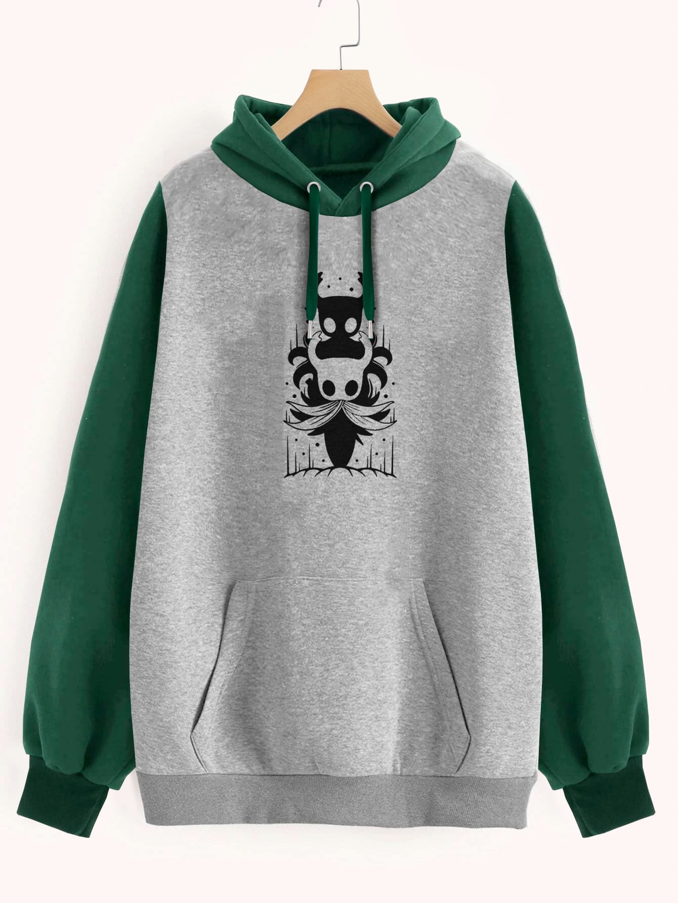 Buzo ancho hoodie hollow knight