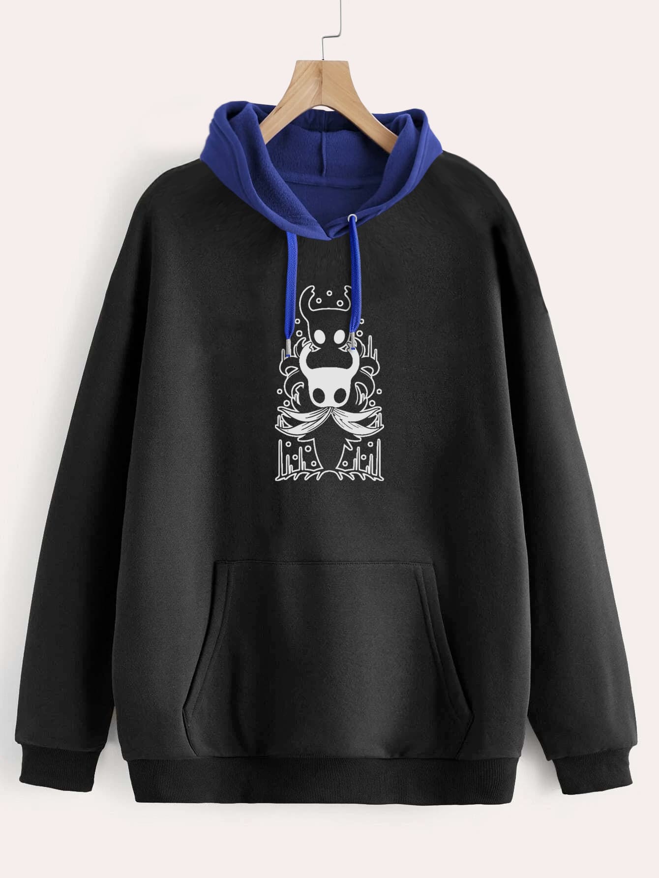 Buzo ancho hoodie hollow knight