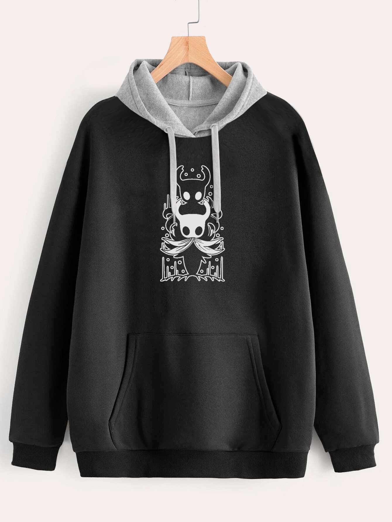 Buzo ancho hoodie hollow knight