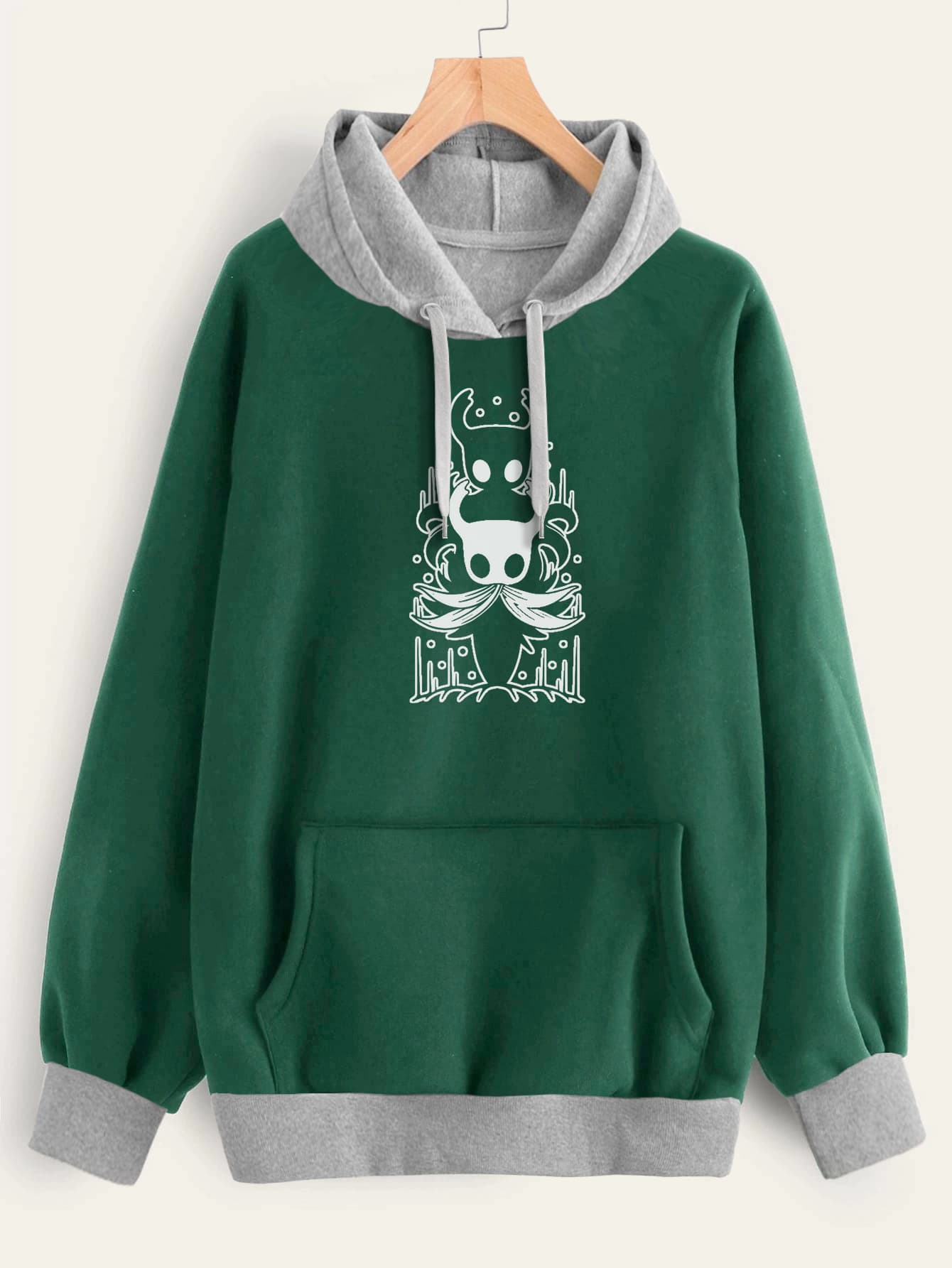 Buzo ancho hoodie hollow knight