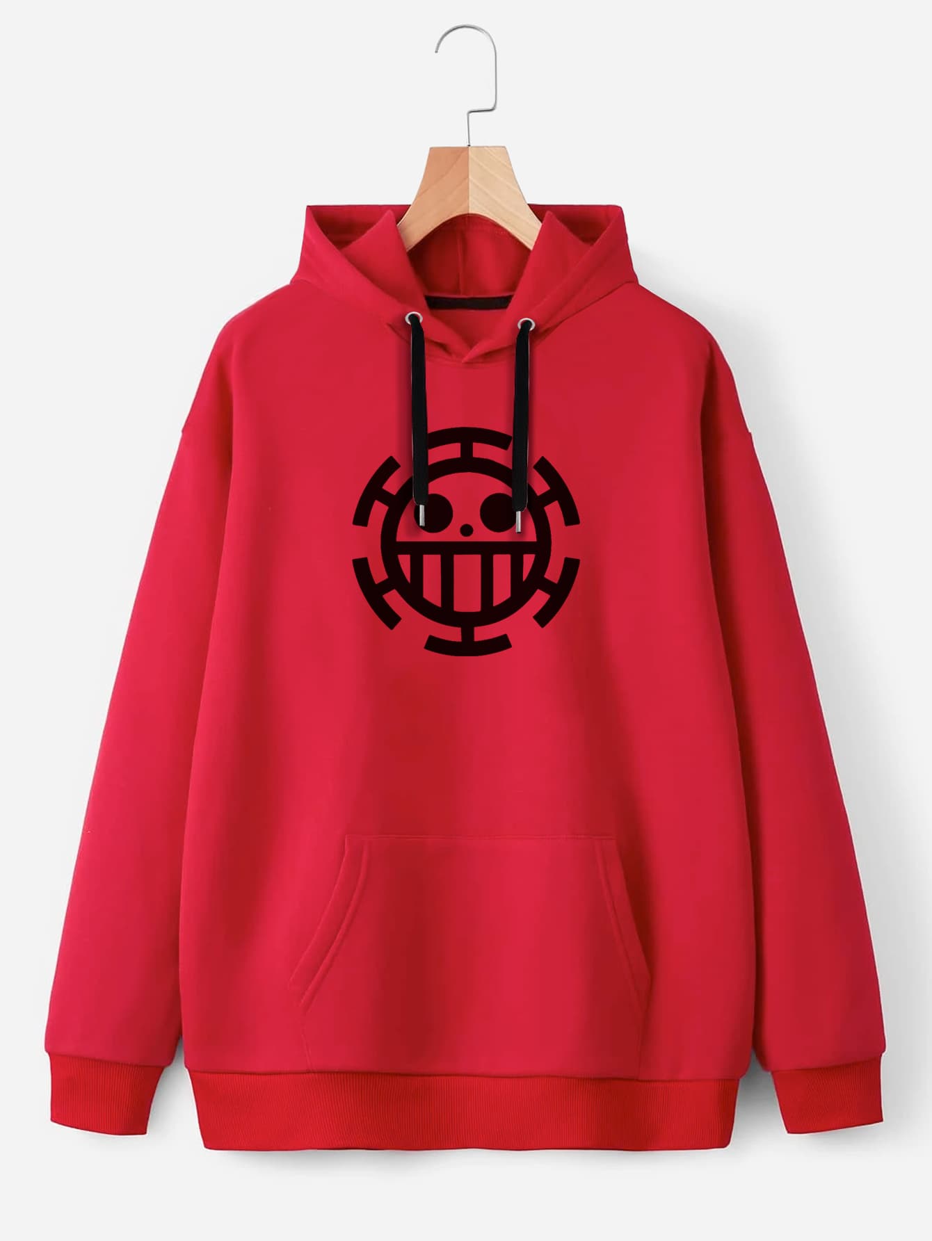 Buzo ancho hoodie Trafalgar Law Logo