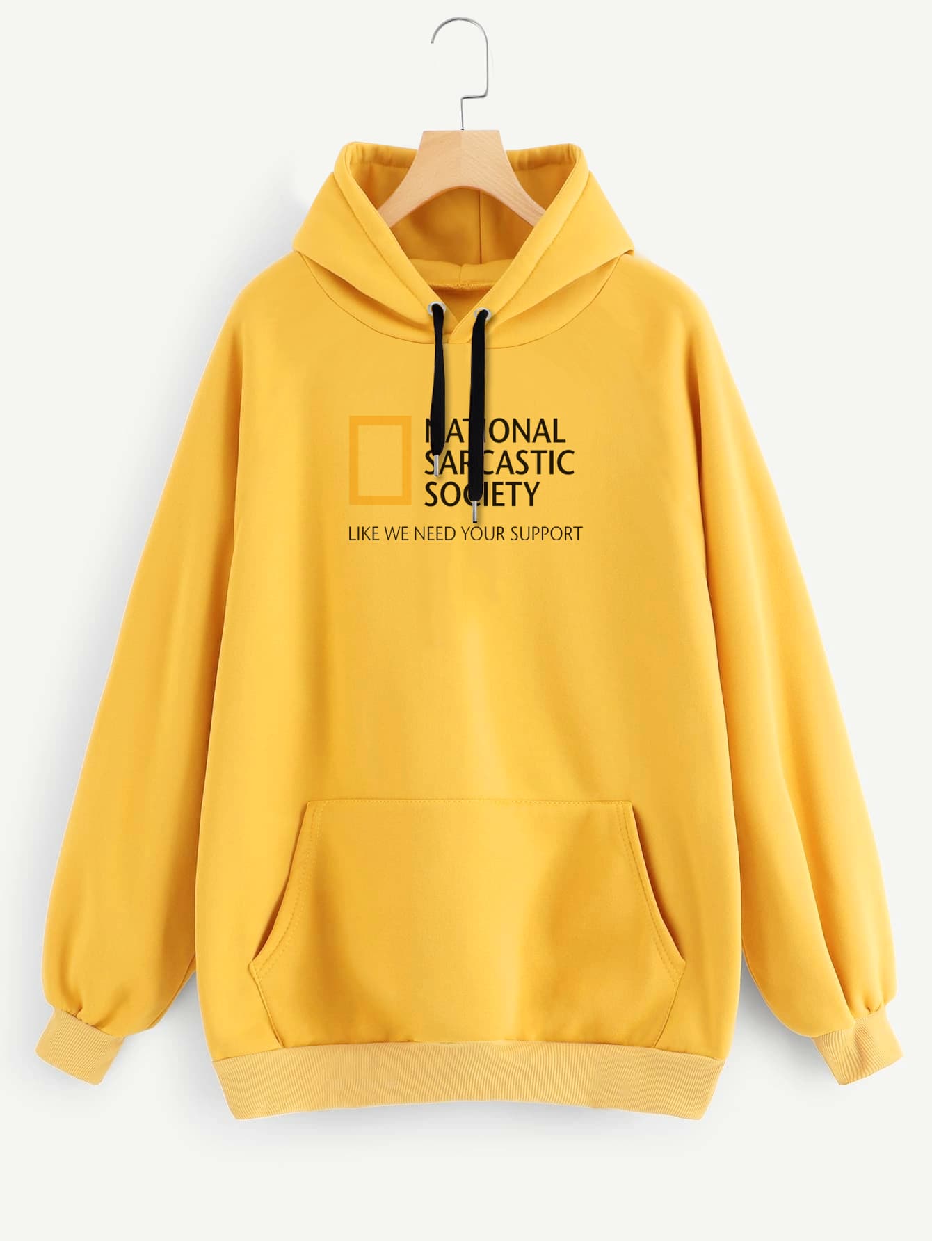 Buzo ancho hoodie National Sarcastic Society
