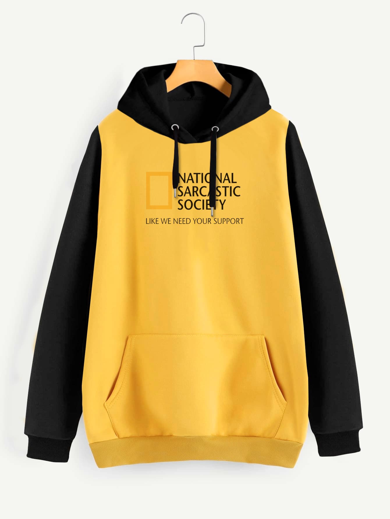 Buzo ancho hoodie National Sarcastic Society