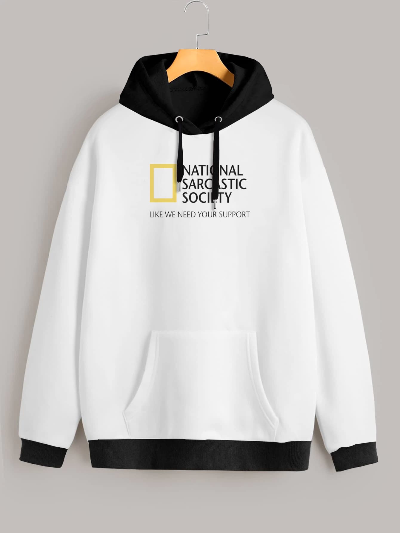 Buzo ancho hoodie National Sarcastic Society
