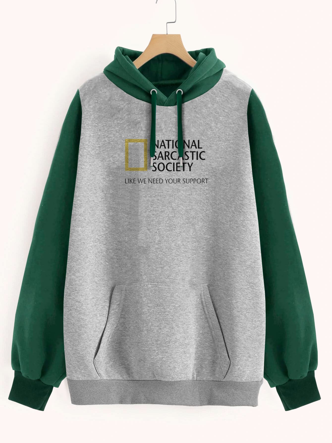 Buzo ancho hoodie National Sarcastic Society