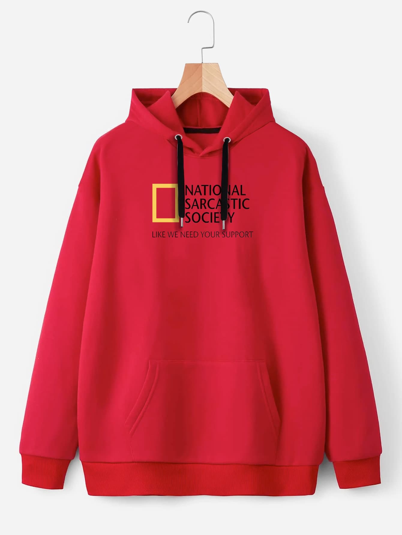 Buzo ancho hoodie National Sarcastic Society