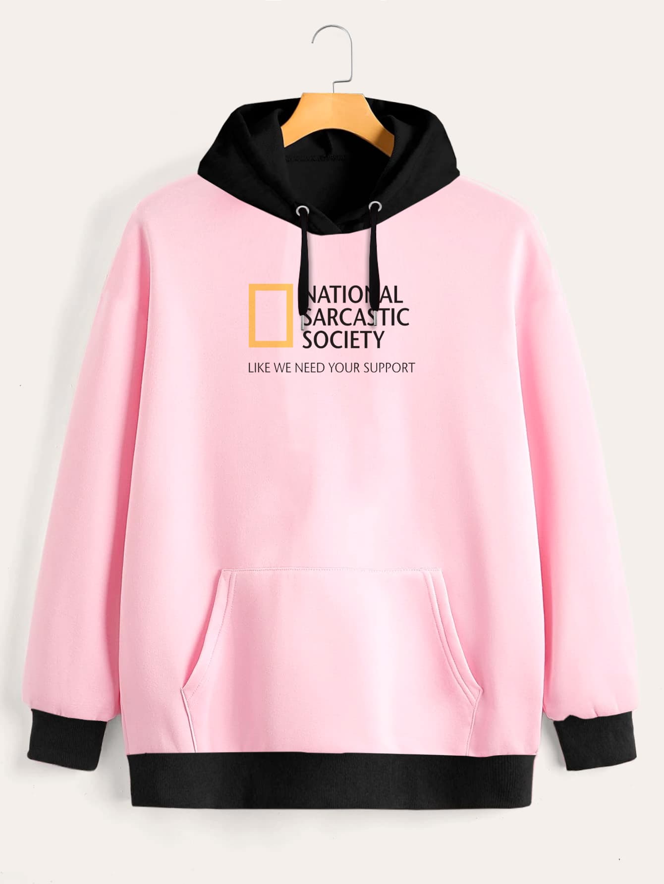 Buzo ancho hoodie National Sarcastic Society