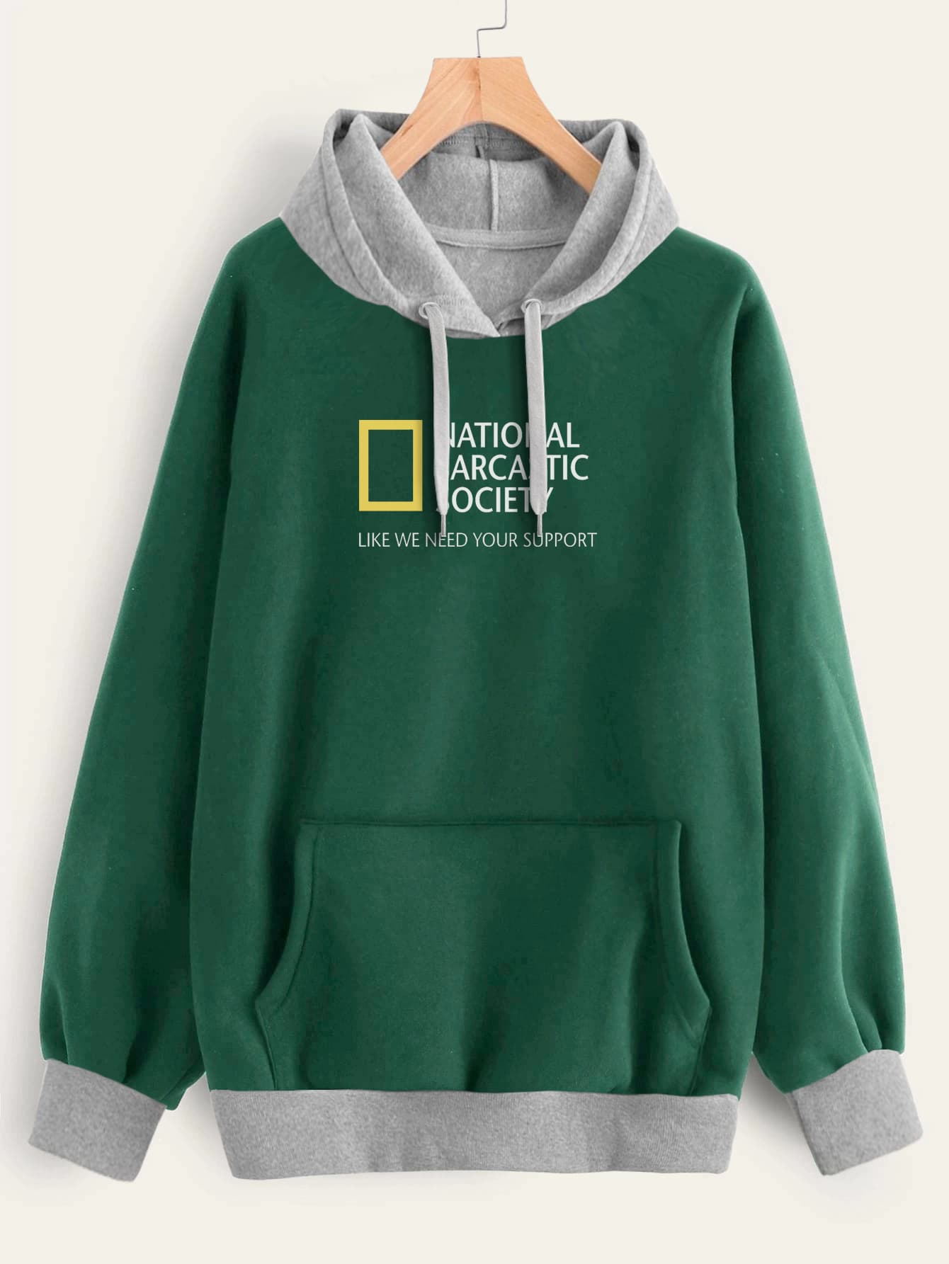 Buzo ancho hoodie National Sarcastic Society