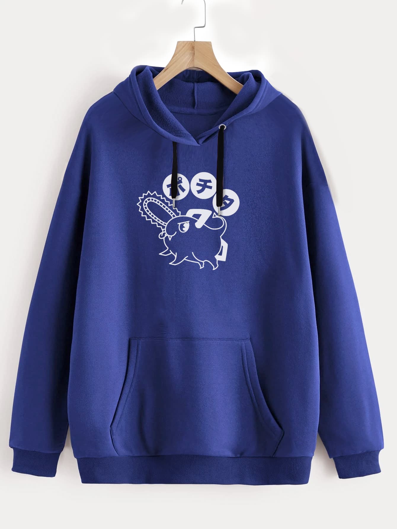 Buzo ancho hoodie Pochita