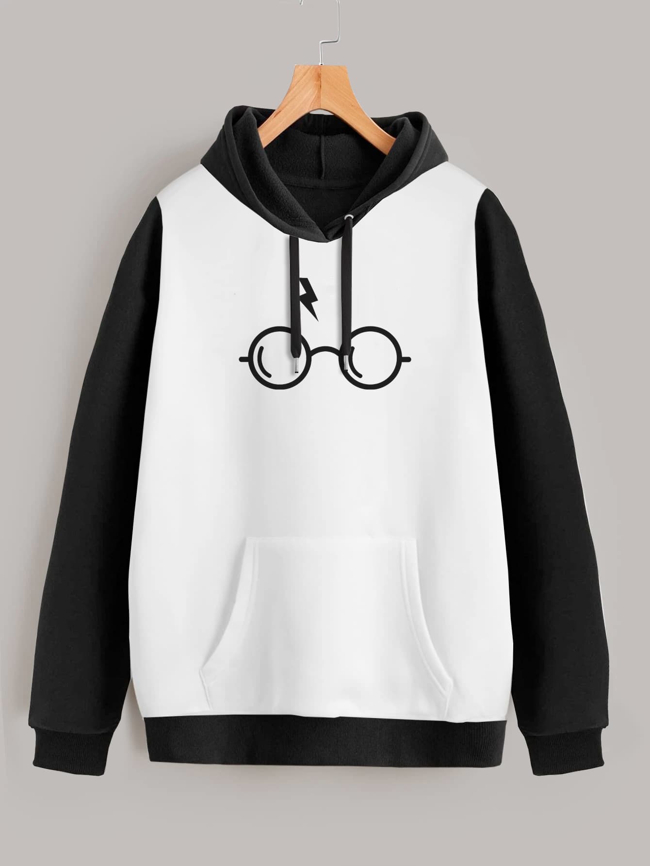 Buzo ancho hoodie Harry Potter