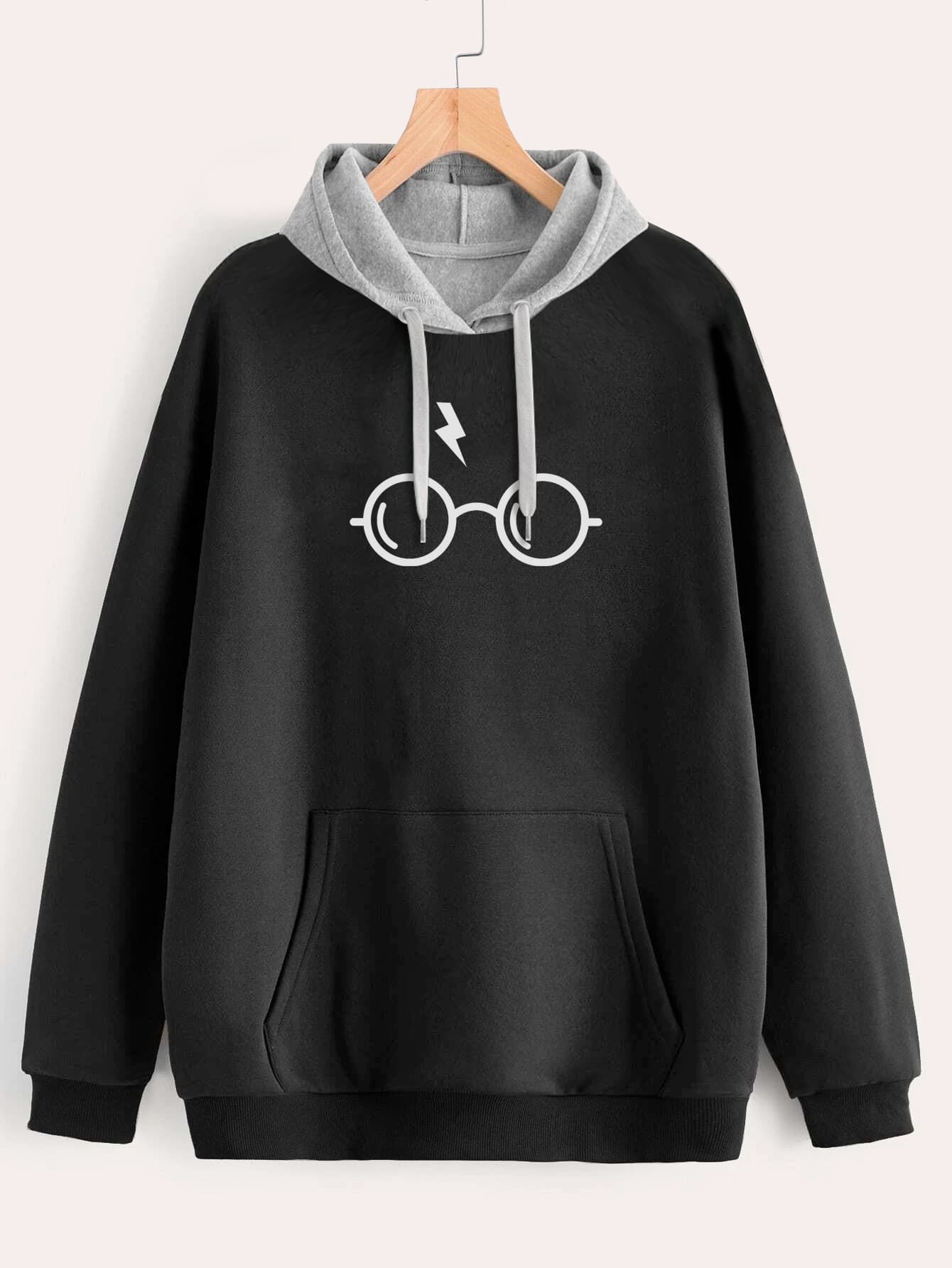 Buzo ancho hoodie Harry Potter