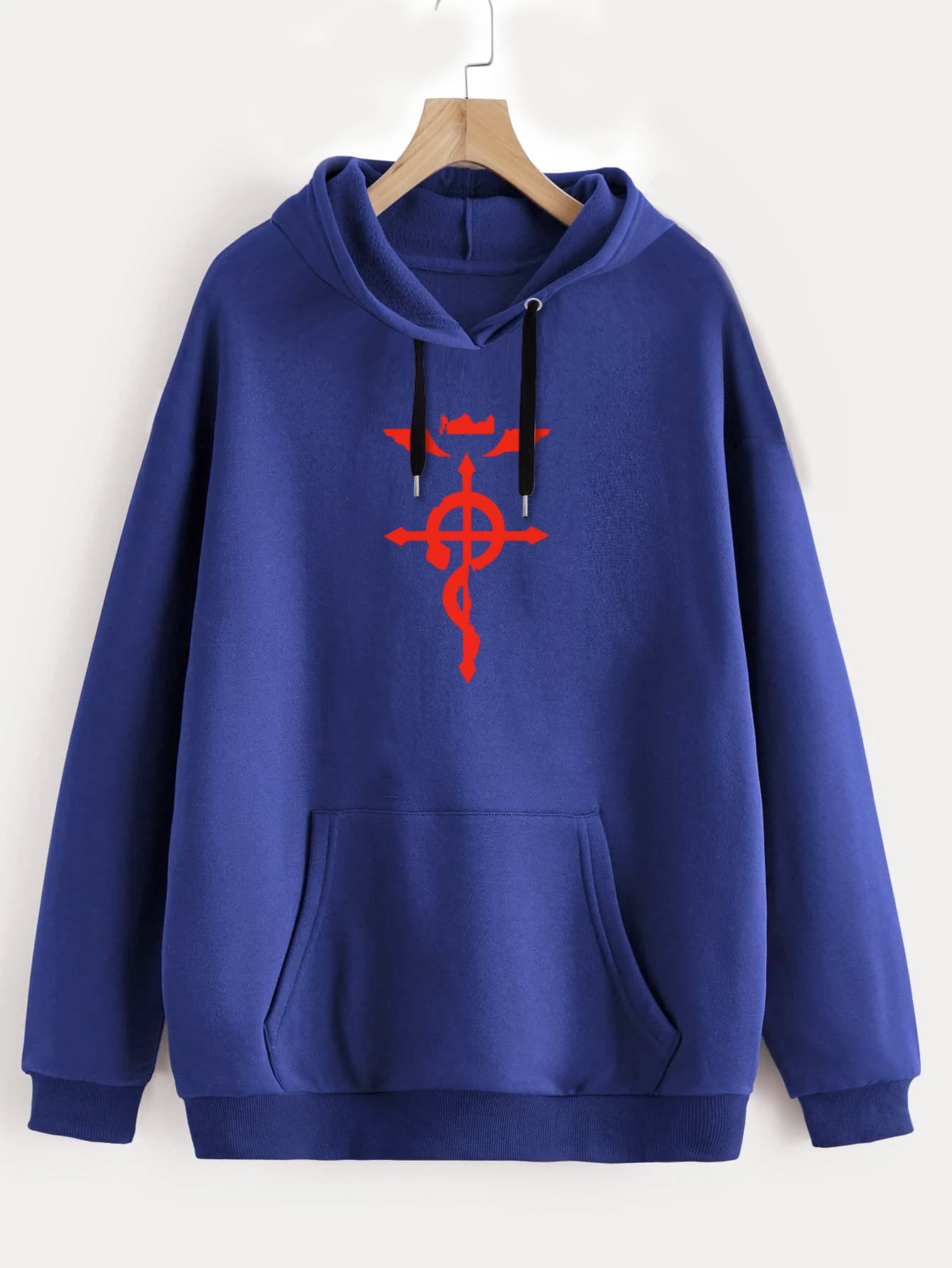 Buzo ancho hoodie Flamel Fullmetal Alchemist