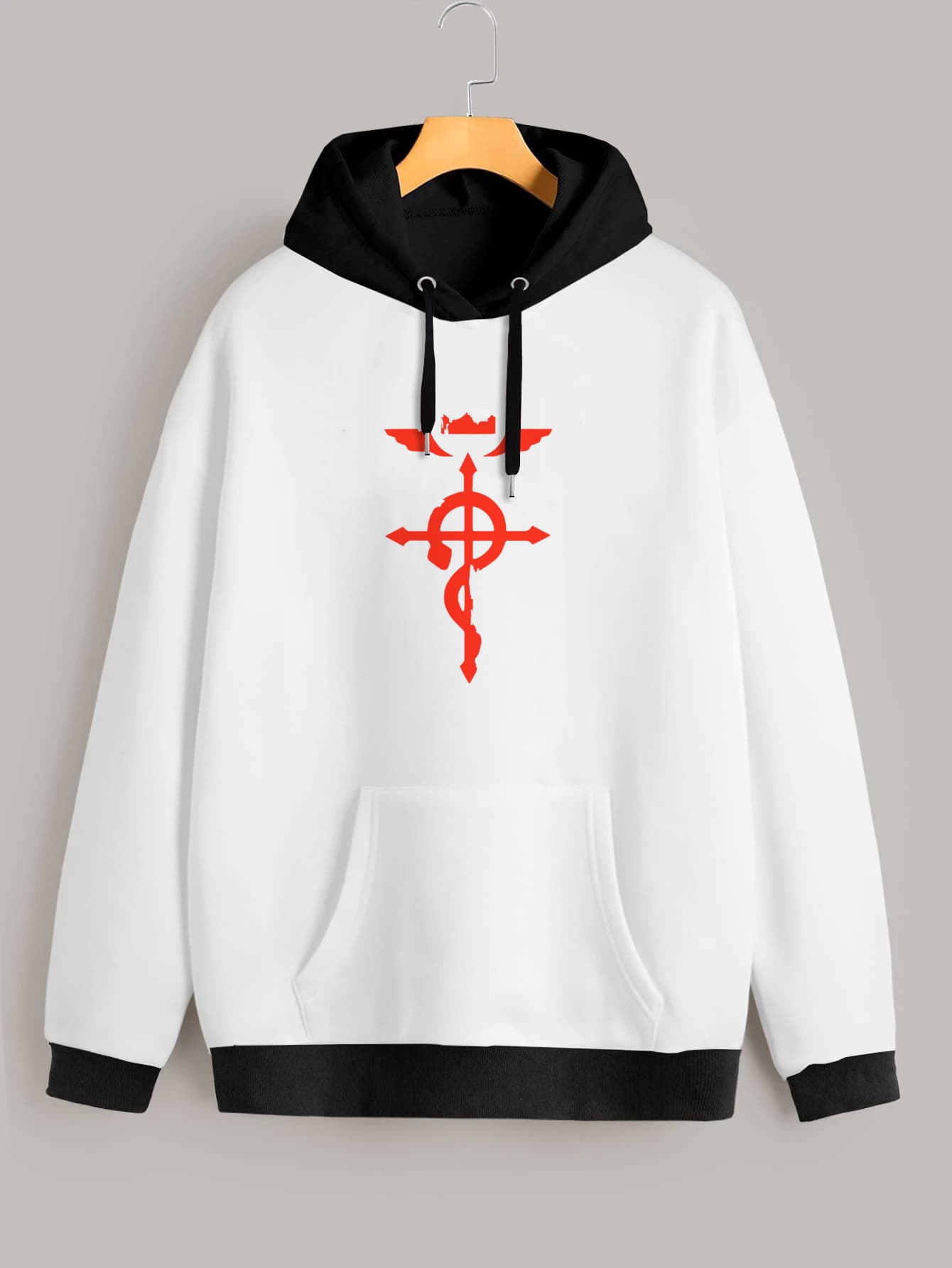 Buzo ancho hoodie Flamel Fullmetal Alchemist