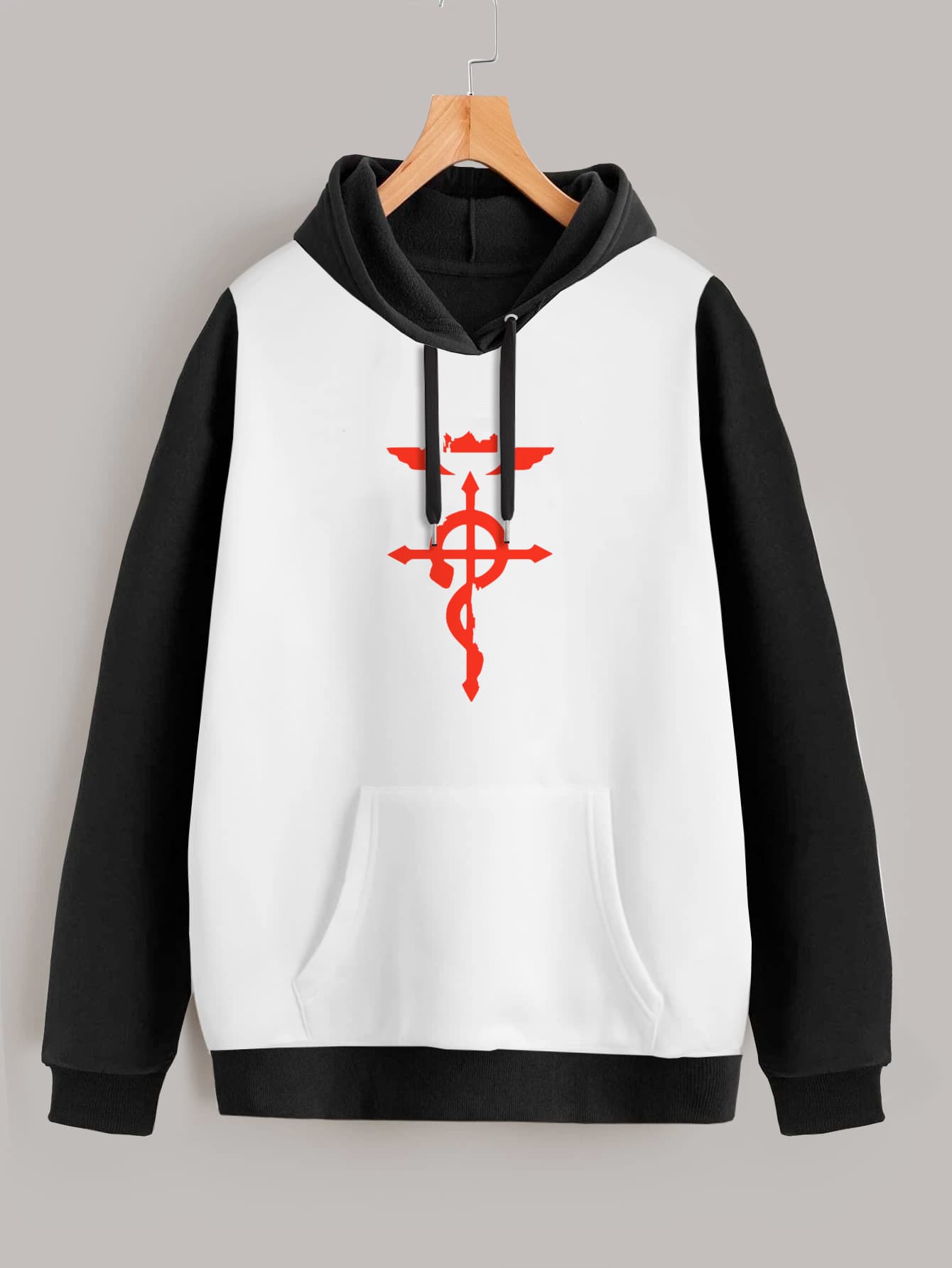 Buzo ancho hoodie Flamel Fullmetal Alchemist