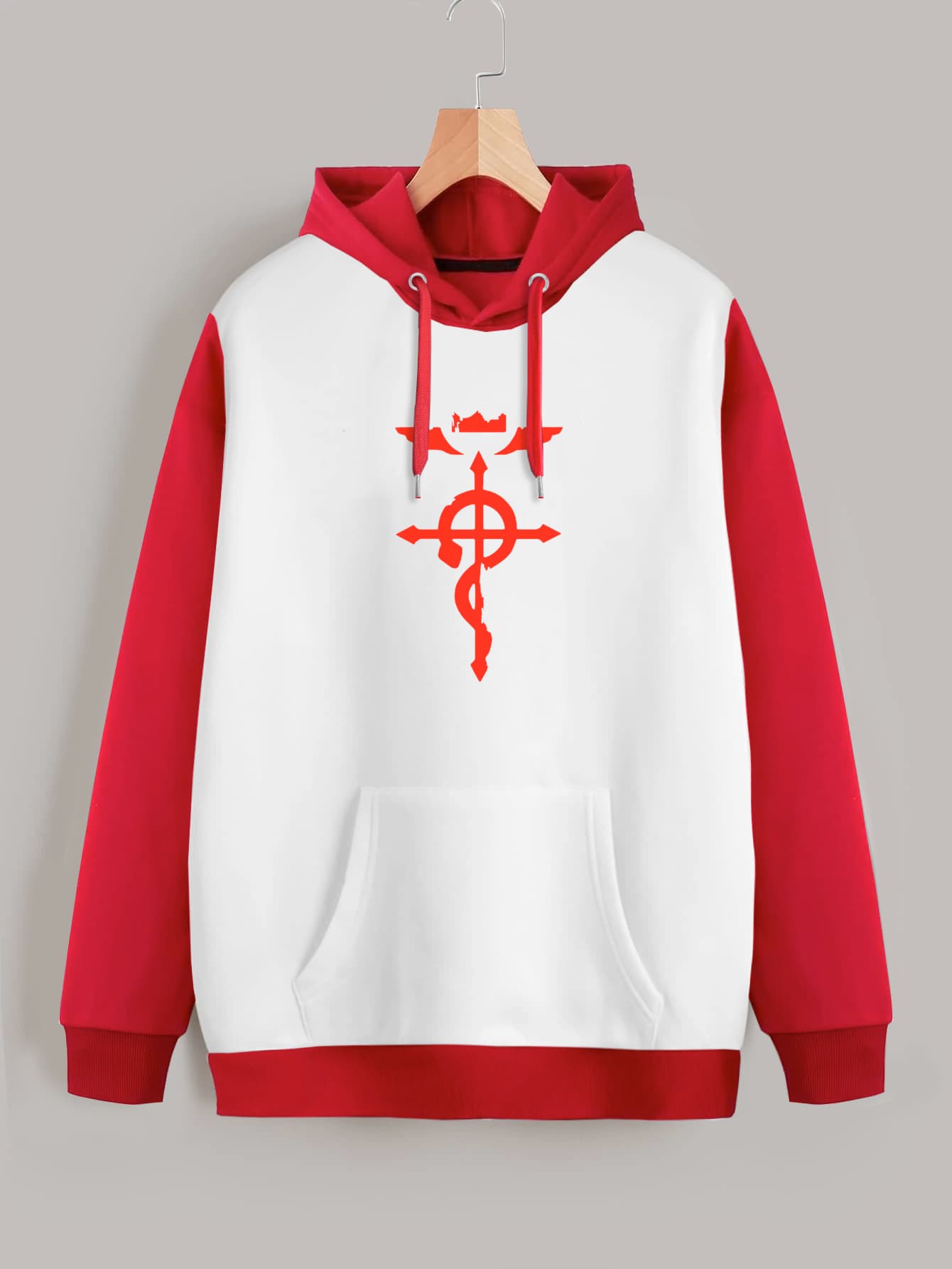 Buzo ancho hoodie Flamel Fullmetal Alchemist
