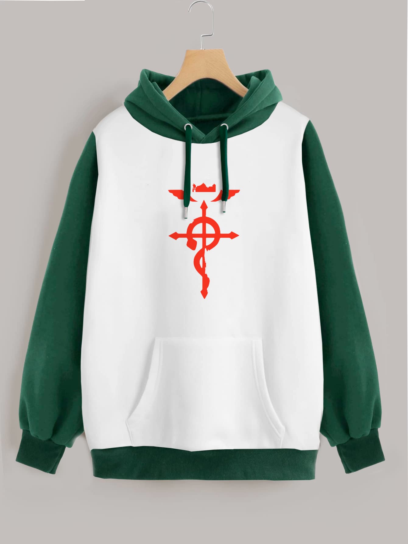 Buzo ancho hoodie Flamel Fullmetal Alchemist