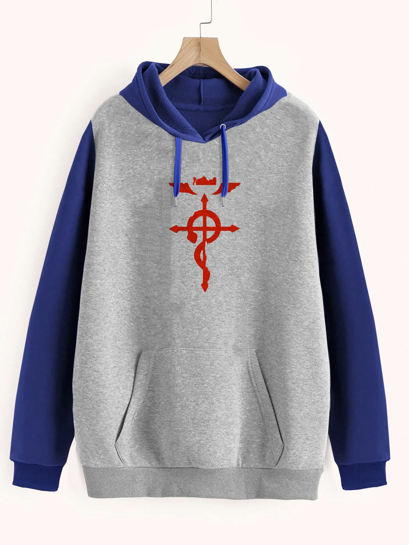 Buzo ancho hoodie Flamel Fullmetal Alchemist