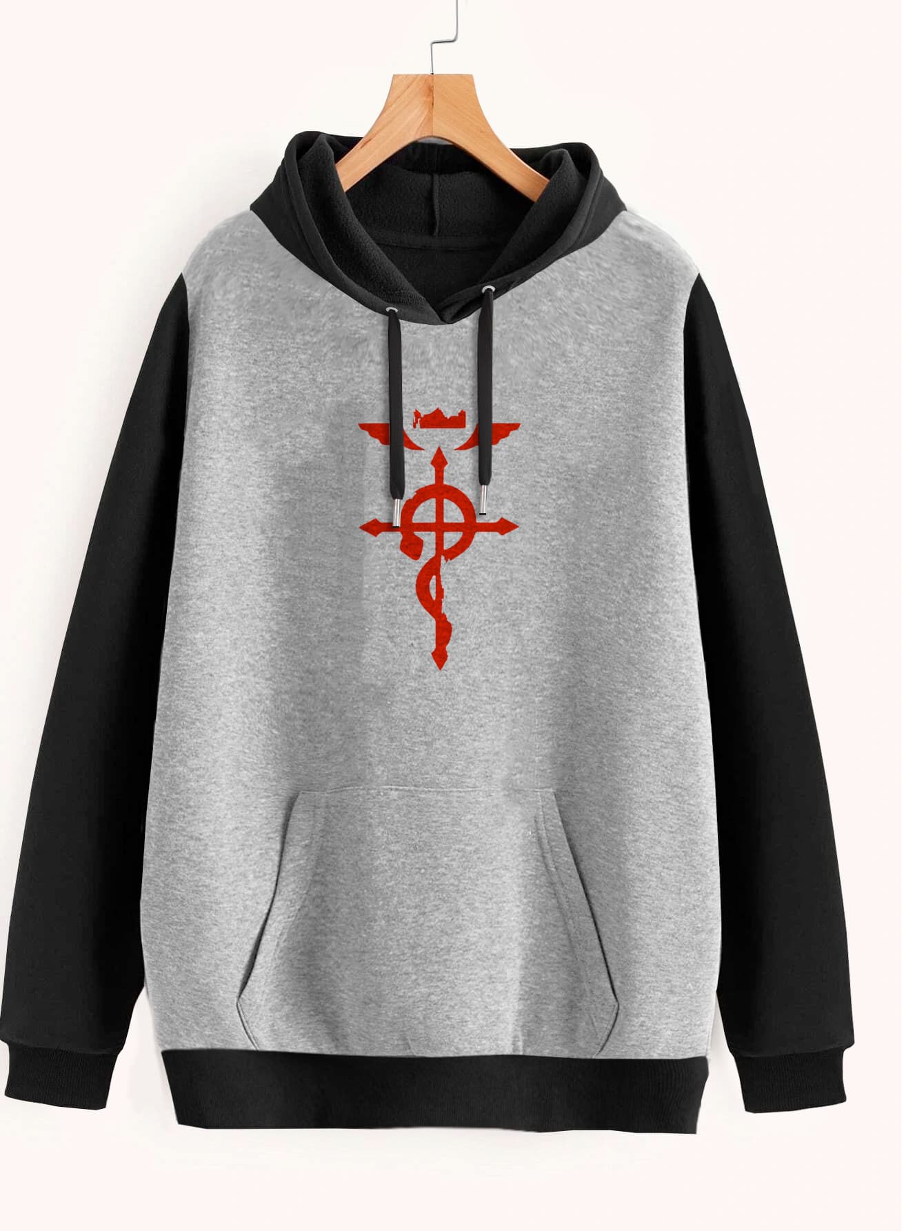 Buzo ancho hoodie Flamel Fullmetal Alchemist