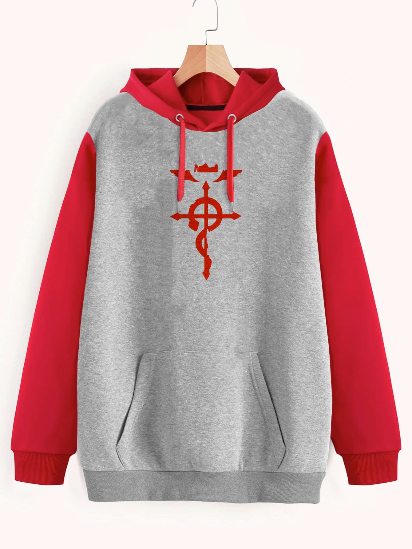 Buzo ancho hoodie Flamel Fullmetal Alchemist