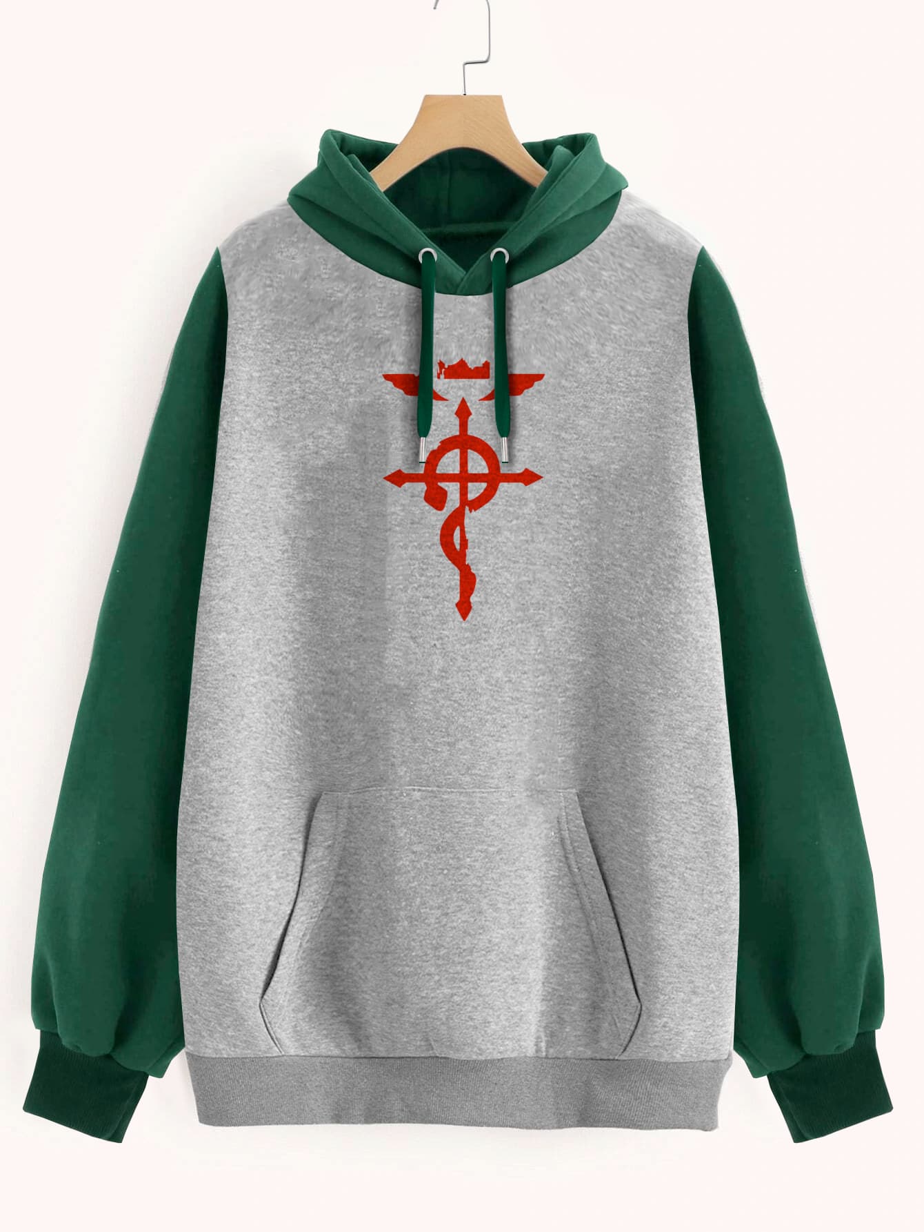 Buzo ancho hoodie Flamel Fullmetal Alchemist