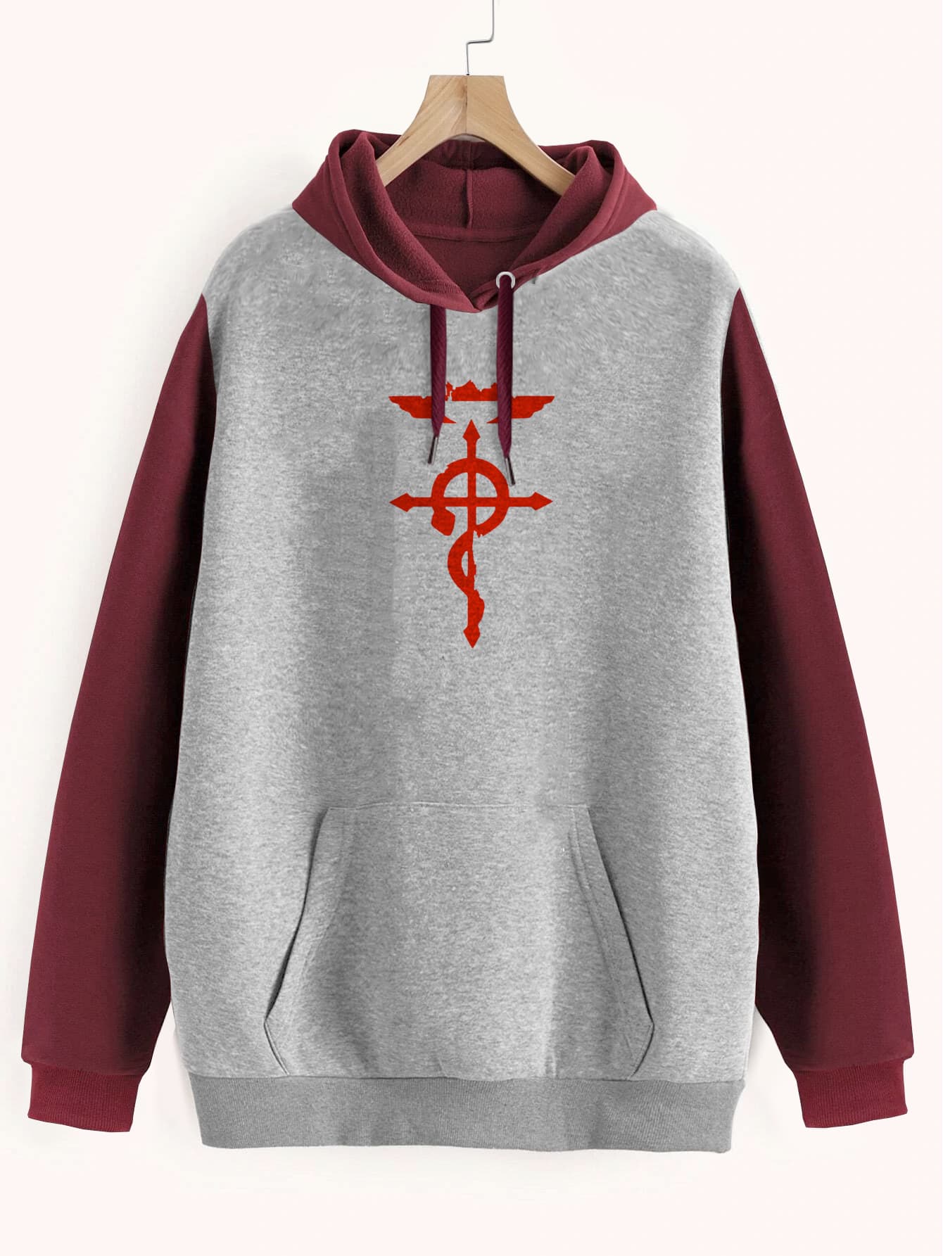Buzo ancho hoodie Flamel Fullmetal Alchemist