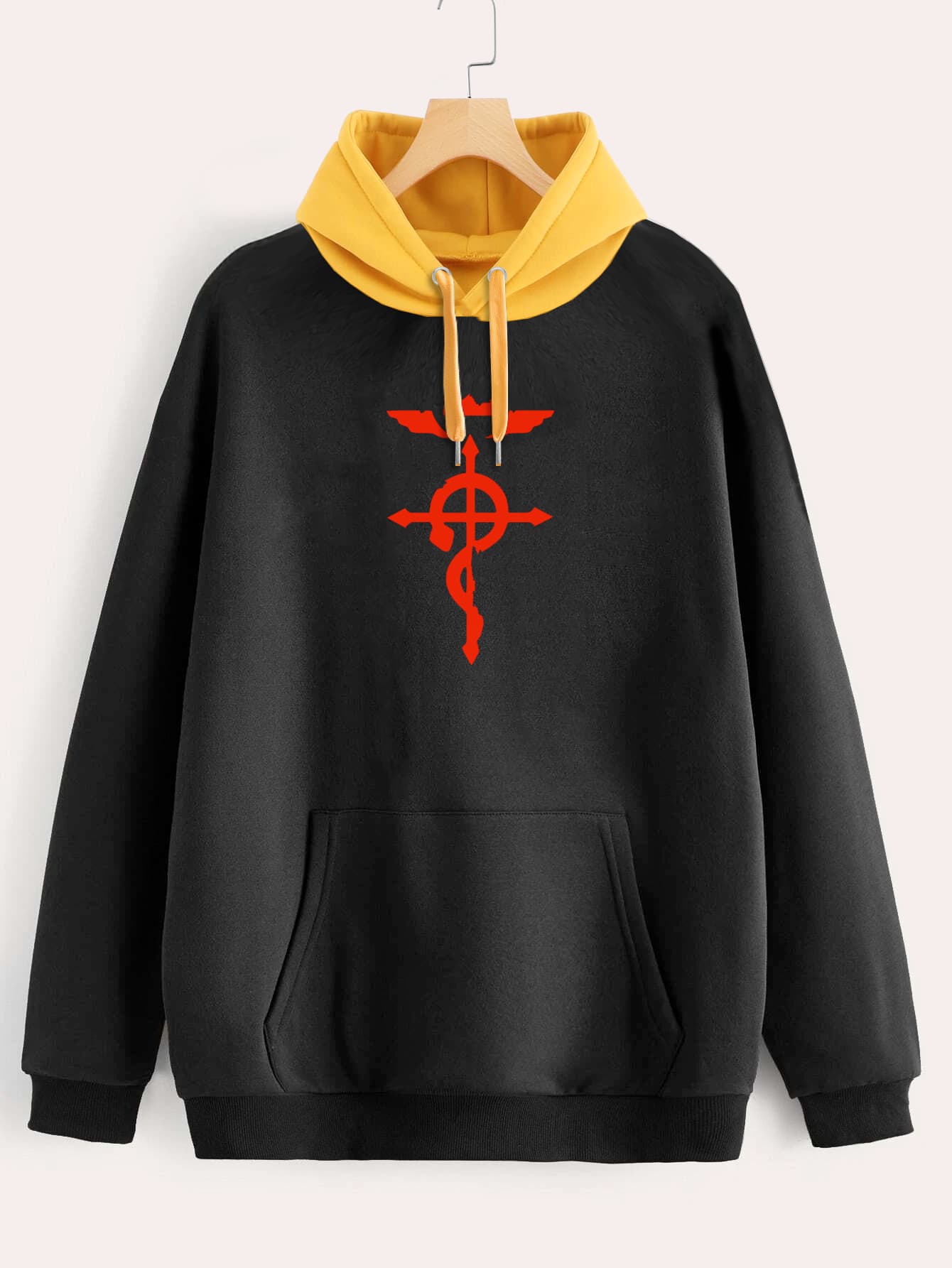 Buzo ancho hoodie Flamel Fullmetal Alchemist